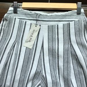 Strut & Bolt striped linen pants